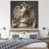 IllyrianAltarRelics-SacredEagleArtBundleVIIHERSYM  Leinwanddruck (Insitu (Schlafzimmer))