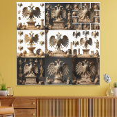 IllyrianAltarRelicsSacredEagleArtBundle IX HERSYM  Leinwanddruck (Insitu (Wohnzimmer))
