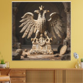 IllyrianAltarRelicsSacredEagleArtBundleVIIIHERSYM  Leinwanddruck (Insitu (Wohnzimmer))