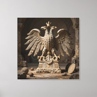 IllyrischerAltarRelikteGeheiligterAdlerKunstBundle Leinwanddruck
