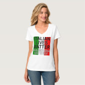 ILM Wer die Pizza machen will T-Shirt (Vorderseite Vollansicht)