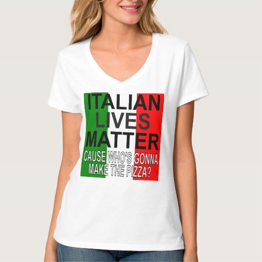 ILM Wer die Pizza machen will T-Shirt (Vorderseite)