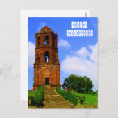 Ilocos auf den Philippinen Feiertagspostkarte (Vorne/Hinten)