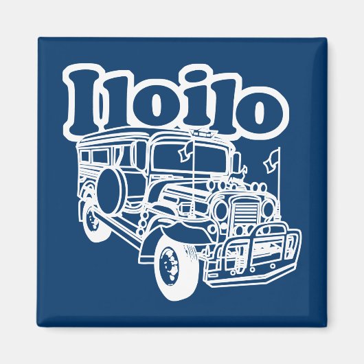 Iloilo Jeepney Magnet (Vorne)