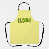 Ilona Name Kiwi Design Küchenschürze Schürze (Vorderseite)