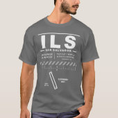 Ilopango Internationaler Flughafen ILS T - Shirt (Vorderseite)