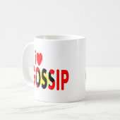 Ilove GOSSIP Kaffeetasse (Vorderseite Links)