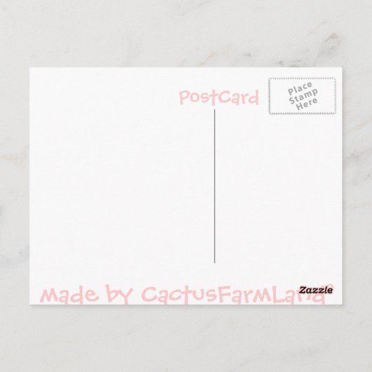 iLove Postkarte (Rückseite)