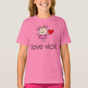iLove Viola Lover Geschenk T-Shirt