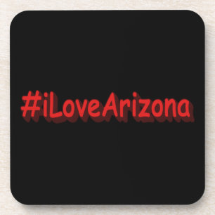 "#iLoveArizona " Niedliches Design. Jetzt kaufen Getränkeuntersetzer