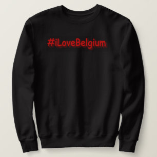 "#iLoveBelgium" Niedliches Design. Jetzt kaufen Sweatshirt