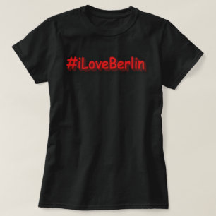 "#iLoveBerlin" Niedliches Design. Jetzt kaufen T-Shirt