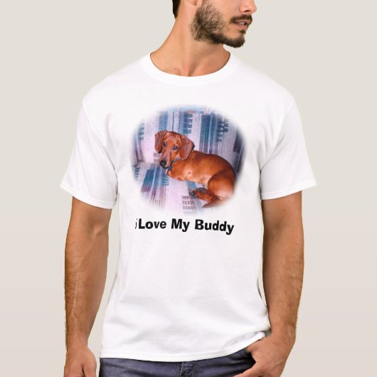 ilovebuddy, i-Liebe mein Freund T-Shirt (Vorderseite)