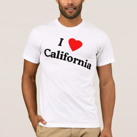 ilovecalifornia T-Shirt (Vorderseite)
