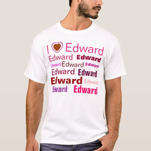iloveedward T-Shirt (Vorderseite)