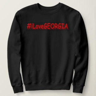 "#iLoveGEORGIA " Niedliches Design. Jetzt kaufen Sweatshirt