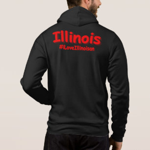 "#iLoveIllinoisan " Niedliches Design. Jetzt kaufe Hoodie