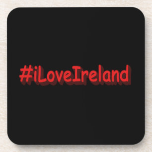 "#iLoveIreland" Niedliches Design. Jetzt kaufen Getränkeuntersetzer