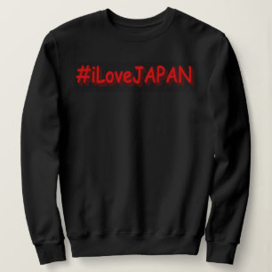 "#iLoveJAPAN" Niedliches Design. Jetzt kaufen Sweatshirt