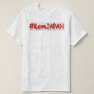 "#iLoveJAPAN" Niedliches Design. Jetzt kaufen T-Shirt