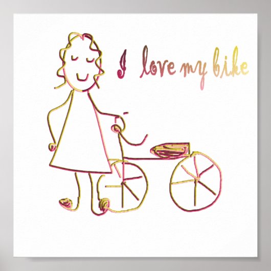 Ilovemybike Poster (Vorne)