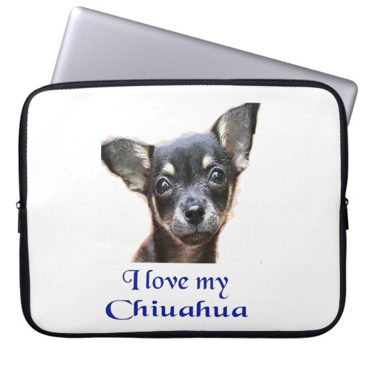 Ilovemychiwawatee Laptopschutzhülle (Vorderseite)