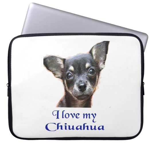 Ilovemychiwawatee Laptopschutzhülle (Vorderseite)