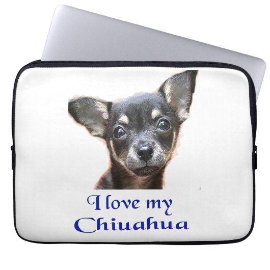 Ilovemychiwawatee Laptopschutzhülle (Vorderseite)