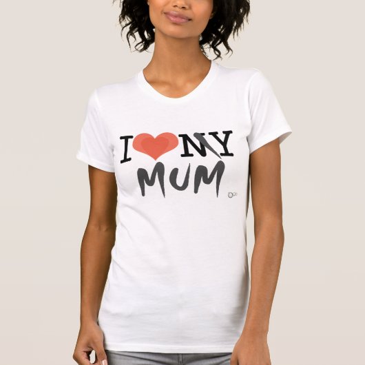 Ilovemymum T-Shirt (Vorderseite)