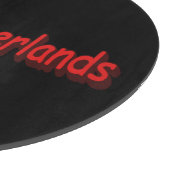 "#iLoveNetherlands" Cute Design. Buy Now Schneidebrett (Ecke)