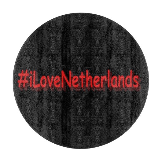 "#iLoveNetherlands" Cute Design. Buy Now Schneidebrett (Vorderseite)