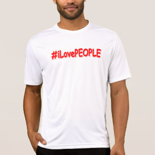 "#iLovePEOPLE" Niedliches Design. Jetzt kaufen T-Shirt