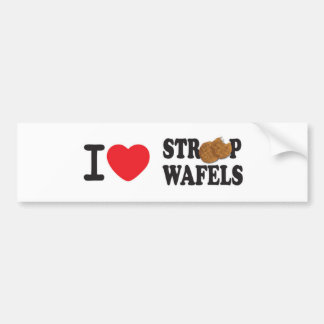 iLoveStroopwafels.com-Autoaufkleber Autoaufkleber