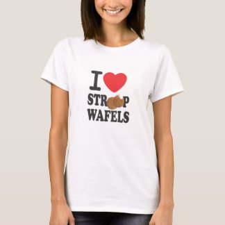 iLoveStroopwafels.combabydoll-T-Shirt T-Shirt