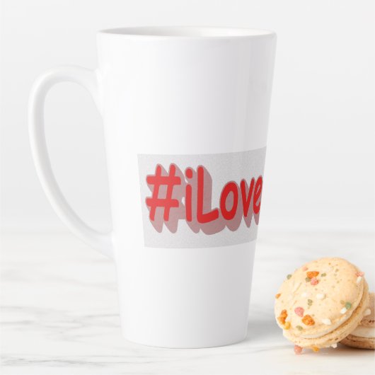 "#iLoveSweden" Niedliches Design. Jetzt kaufen Tas Milchtasse (Beispiel)