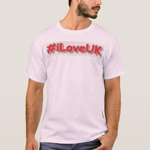 "#iLoveUK" Niedliches Design. Jetzt kaufen T-Shirt