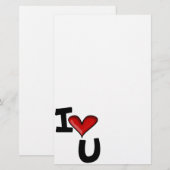 Ilovu Briefpapier (Vorne/Hinten)