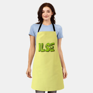 Ilse Name Kiwi Design Küchenschürze Schürze