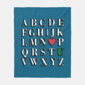 ILU FLEECEDECKE (Vorderseite)