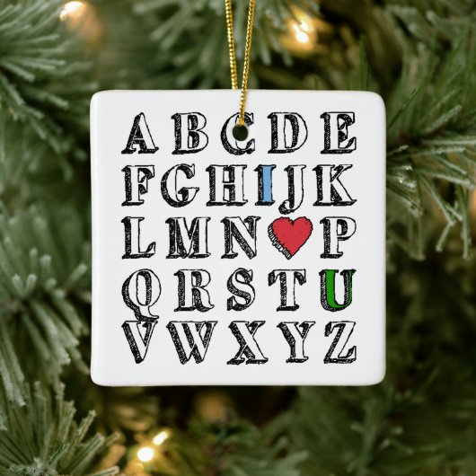 ILU KERAMIKORNAMENT (Baum)