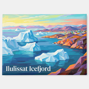 Ilulissat-Eisfjord Grönland Magnet