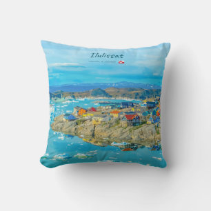 Ilulissat, Grönland - Eisbergstadt Kissen
