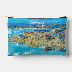 Ilulissat, Grönland - Eisbergstadt Klein Zubehörtasche