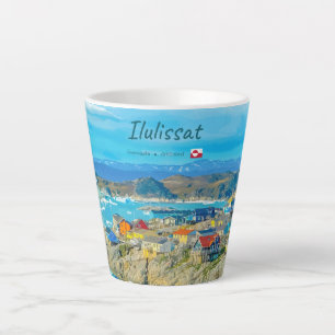 Ilulissat, Grönland - Kleine Eisbergstadt Milchtasse