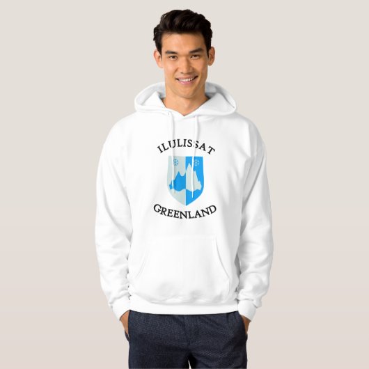Ilulissat Wappen (2) Hoodie (Vorne ganz)