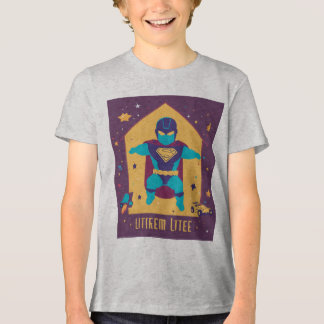 Ilustração vetorial de camiseta bebê heroi Tri-Blend shirt