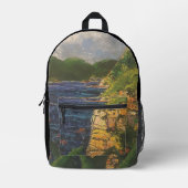 Ilustración de Mola1 Bedruckter Rucksack (Vorderseite)