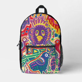 Ilustración de Mola1 Bedruckter Rucksack