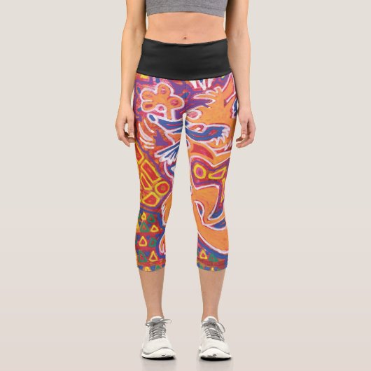 Ilustración de Mola2 Capri Leggings (Vorderseite)