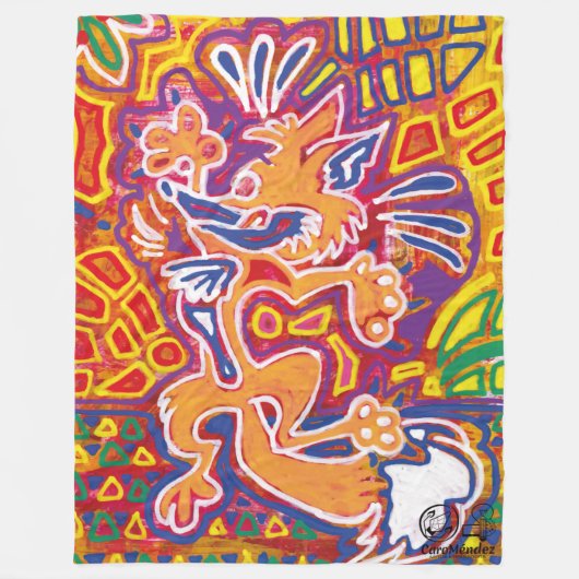  Ilustración de Mola2 Fleecedecke (Vorderseite)